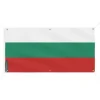 Banner Flag of Bulgaria 6 öljetter 170x340cm i polyester