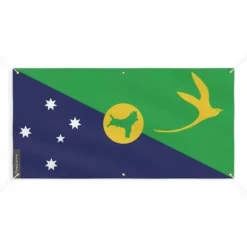 Banner Flag of Christmas Island 6 öljetter 90x180cm i polyester