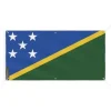 Banner Flag of Solomon Islands 6 öljetter 110x220cm i polyester