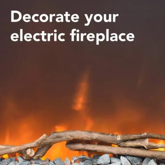 Basalt Chips - Öppen spis Tillbehör - Öppen spis dekoration - Bioetanol Öppen spis - Elspis