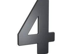 BASI HN 160, Dekorativ siffra, Stål, Antracit, 114 mm, 150 mm, 192 g