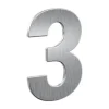 BASI HN 150, Dekorativ siffra, Rostfritt stål, Rostfritt stål, 104 mm, 156 mm, 192 g