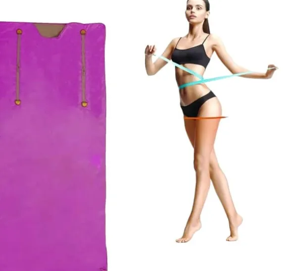 Bastu Filt, Kropp Avslappning, Termal Terapi,220 V, LILA, EU-kontakt