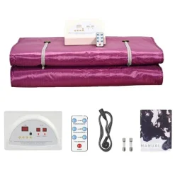 Bastu Filt, Temperaturkontroll, Bärbar Design,180x80cm, LILA