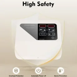 Bastuaggregat styrenhet - Extern kontrollpanel - Väggmonterad - 220–240 V - För 3–9 kW - 40–105 °C - Ljusstyrning 60 W - Digital