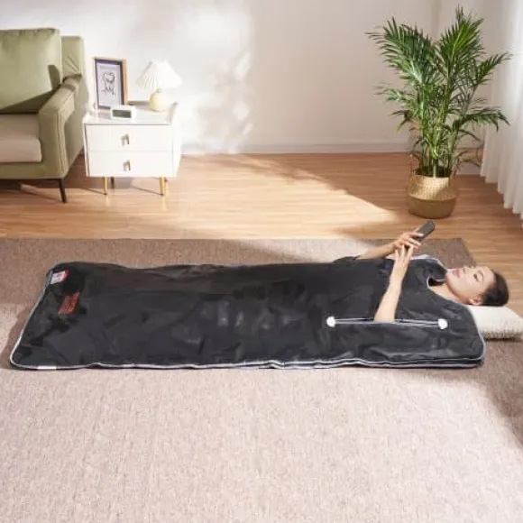 Bastu-filt Fjärrinfraröd Uppvärmning 180x79 cm, Armhål, Oxfordtyg