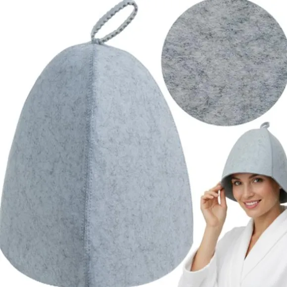 Bastuhatt i Filt – Klassisk Modell