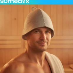 Bastuhatt i Filt – Klassisk Modell