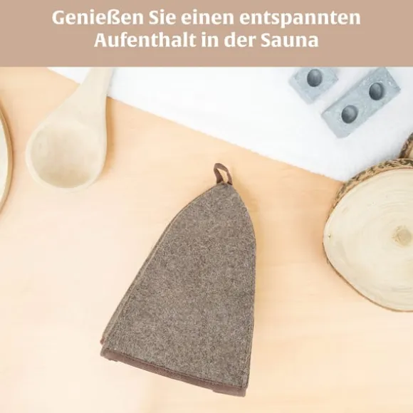 Bastuhatt i Filtmaterial