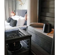 Bastuhink RENTO SVART 5L