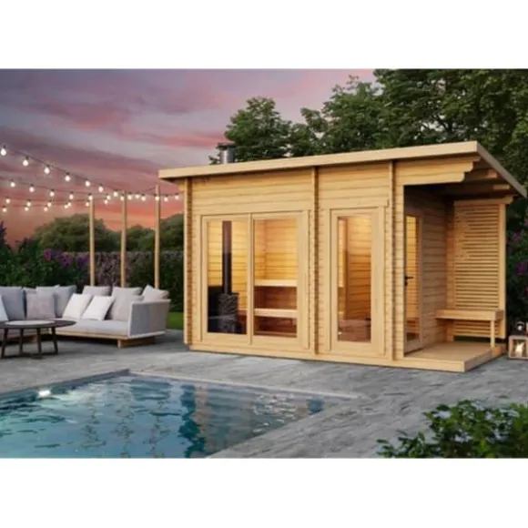 Bastustuga Saunasell Halden Medium