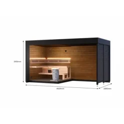Bastustuga Saunasell Patio S Plus
