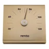 Bastutermometer RENTO Aluminium Champagne