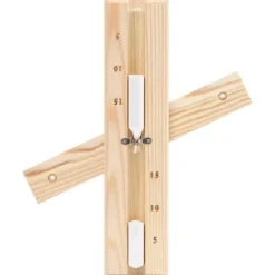 Bastutillbehör - Living 2-i-1 Bastutermometer & hygrometer sandur set massiv furu