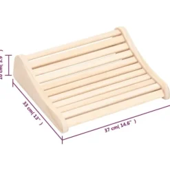 Bastutillbehör - Living Nackstöd för bastu furu