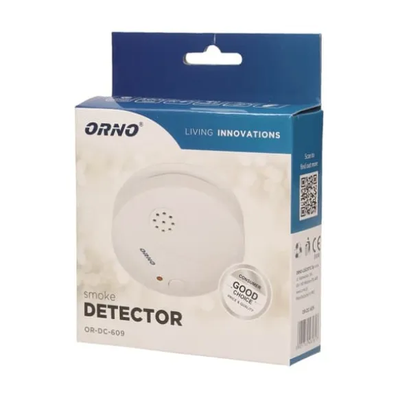 BATTERIDRIVEN RÖKDETEKTOR 9V - ON-DC-609