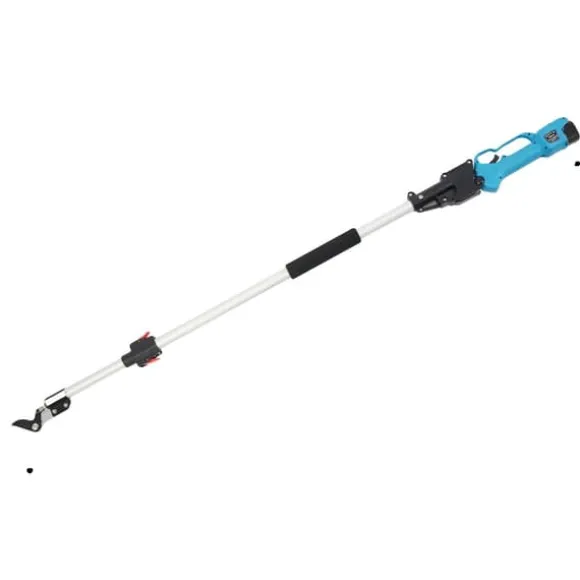 Batteridrivna elektriska beskärningssaxar, 500W borstlös motor, effektiv klippning,Blå