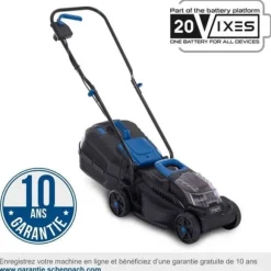 BC-MP320-X sladdlös gräsklippare - 32 cm klippning + mulching + uppsamling + justerbar höjd - SCHEPPACH 20V IXES - utan batteri eller laddare