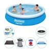 Bestway Fast Set Rund 366x76 cm - Kombinationserbjudande för pool