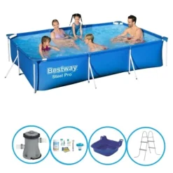 Bestway Pool Steel Pro - Buntpaket - 300x201x66 cm