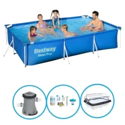 Bestway Pool Steel Pro - Inklusive tillbehör - 300x201x66 cm