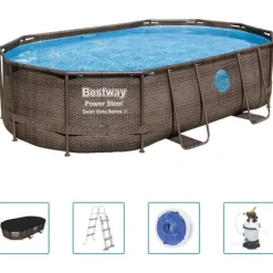 Bestway Poolset Power Steel 488x305x107 cm