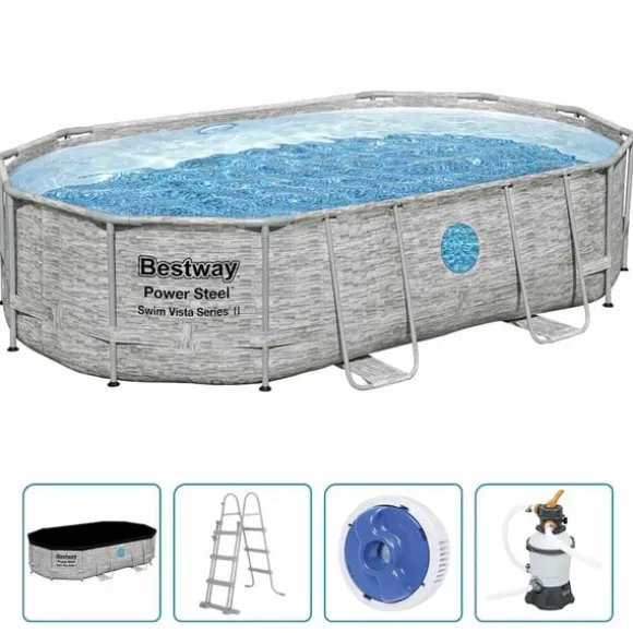 Bestway Poolset Power Steel 488x305x107 cm