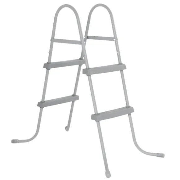 Bestway Round Steel Pro MAX swimmingpool - 366 x 76 cm - Grå - Inklusive Tillbehör - CB60