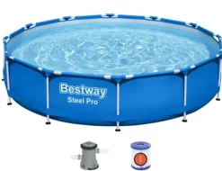 Bestway Steel Pro Frame Pool 366 x 76 cm m. pump