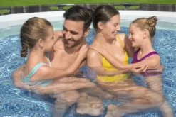 Bestway Steel Pro MAX Frame Pool 366x100cm Stone m/pump, stege