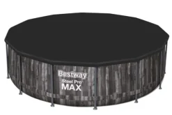 Bestway Steel Pro MAX Frame Pool 427 x 107cm m/pump, stege - Ny modell!