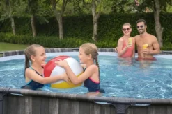 Bestway Steel Pro MAX Frame Pool 427 x 107cm m/pump, stege - Ny modell!