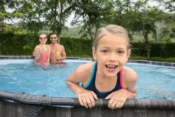 Bestway Steel Pro MAX Frame Pool 427 x 107cm m/pump, stege - Ny modell!