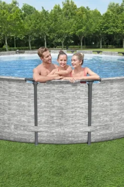 Bestway Steel Pro Max Frame Pool 549 x 122cm m/pump, stege - Ny modell!