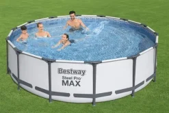 Bestway Steel Pro Max 549x122 cm grå - komplett set
