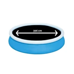 Bestway Swimming Pool - Steel Pro - 396 x 84 cm - Inklusive WAYS underhållspaket, filterpump och filter