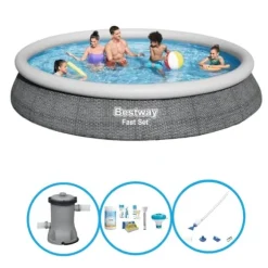 Bestway Swimming Pool Fast Set - 457x84 cm - Poolset