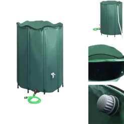 Bevattning - Living Regntunna hopfällbar med kran 1350 L