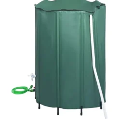 Bevattning - Living Regntunna hopfällbar med kran 1350 L