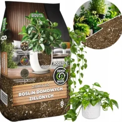 BIGOS jord för gröna krukväxter BIOVITA 8l