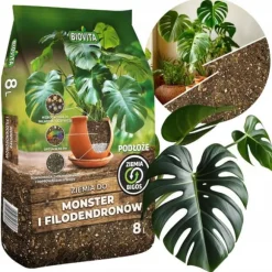 BIGOS jord för monsteror och philodendron BIOVITA 8l