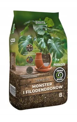 BIGOS jord för monsteror och philodendron BIOVITA 8l