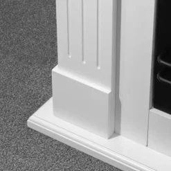 Bio-etanol öppen spis bio-eldstad KENNEDY Vit L110 x D36 x H100