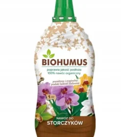 Biohumusgödsel för orkidéer och blommande växter 1 l