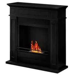 Bio-kamin - JEFFERSON - Svart - Autonomi 3 timmar - På fot