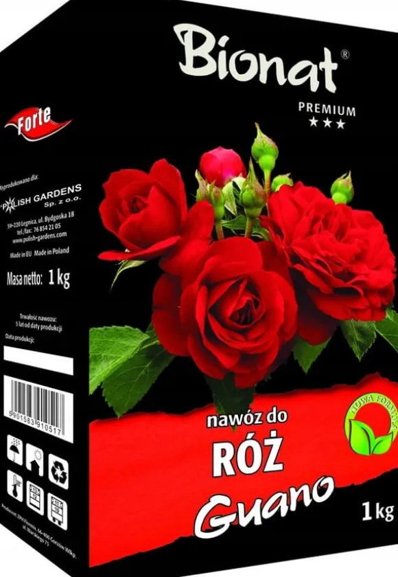 BIONAT GUANO-GÖDNINGSMEDEL FÖR ROSOR 1 KG EKOLOGISK