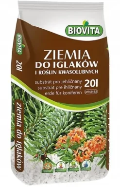 BIOVITA JORD FÖR BARRTÄRD 20L