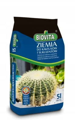 BIOVITA JORD FÖR KAKTUSAR OCH SUCCULENTER 5L