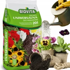 BIOVITA UNIVERSAL BLOMSTERJORD 20 LITER MED GÖDSEL