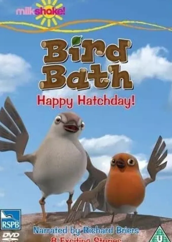 BIRD BATH Happy Hatchday DVD Milkshake Five5014138600686Birthday nest egg Brand New